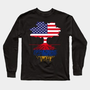 American Grown Armenian Roots Long Sleeve T-Shirt